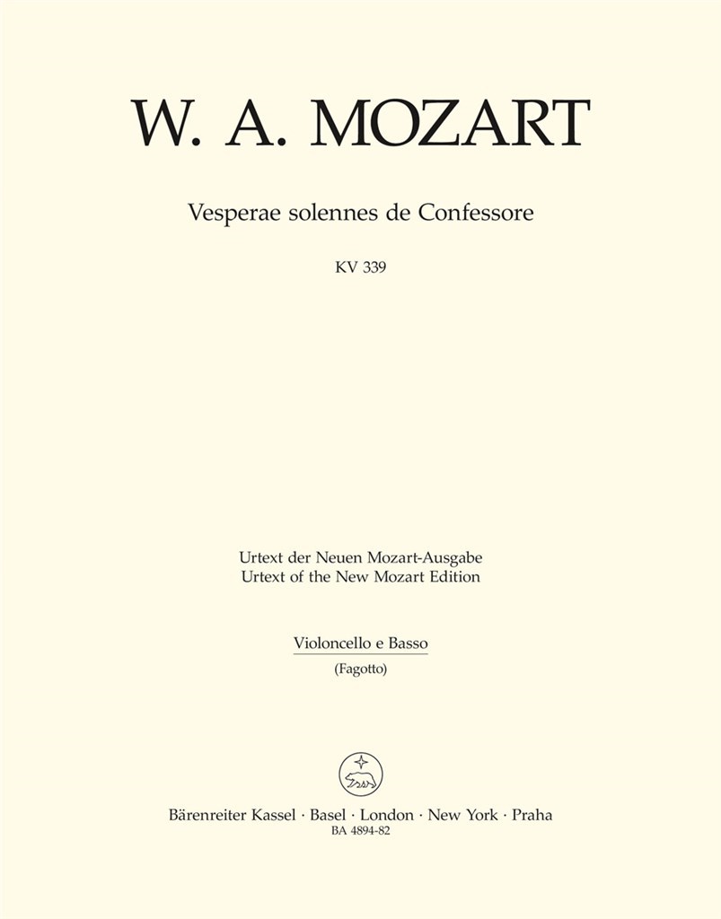 Vesperae solennes de Confessore